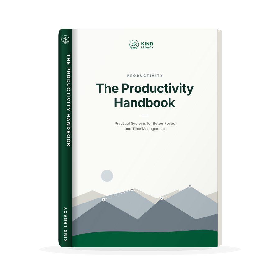 The Productivity Handbook: Practical Systems for Better Focus, Time Management & Lasting Results